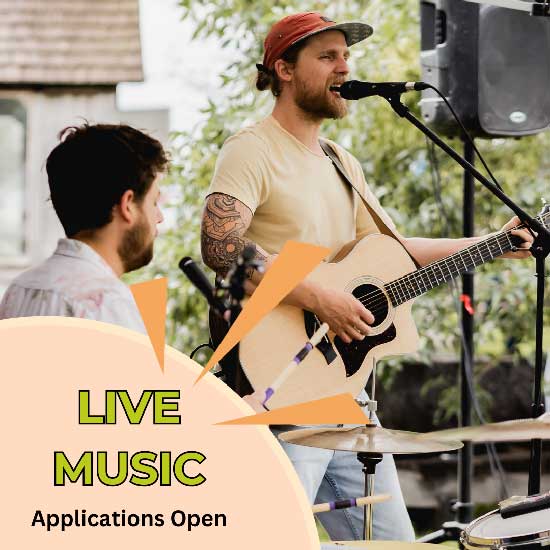 St. Norbert Farmers' Market Live Music Applications are open